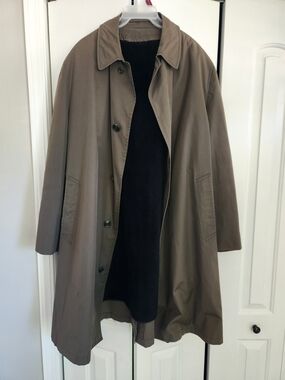 Men's Duplex Plus Lined Trench Coat